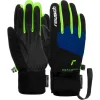 REUSCH SIMON R-TEX XT JR BLCK/SURF THE WEB/NEON GREEN 23 10