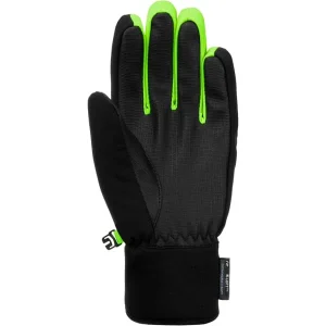 REUSCH SIMON R-TEX XT JR BLCK/SURF THE WEB/NEON GREEN 23 9