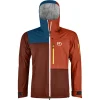 ORTOVOX 3L ORTLER JACKET M CLAY ORANGE 23 20