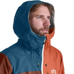 ORTOVOX 3L ORTLER JACKET M CLAY ORANGE 23 12