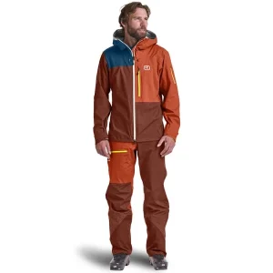 ORTOVOX 3L ORTLER JACKET M CLAY ORANGE 23 18