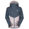 SCOTT JKT W’S EXPLORAIR 3L METAL BLUE/SWEET PINK 8