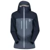 SCOTT JKT W’S EXPLORAIR DRYOSPUN 3L DARK BLUE/METAL BLUE 23 22