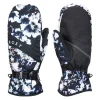 ROXY JETTY MITT TRUE BLACK BLACK FLOWERS 23 7