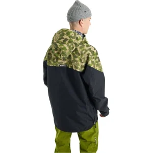 BURTON M GORE PILLOWLINE ANORAK FELIDAE/TRUE BLACK 23 12