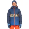 QUIKSILVER MISSION ENGINEE YOUTH B SNJT INSIGNIA BLUE 23 14