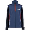 SWIX CROSS JACKET JR LAKE BLUE 23 19