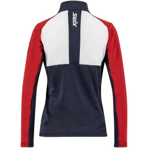 SWIX INFINITY MIDLAYER JACKET W DARK NAVY/SWIX RED 23 7