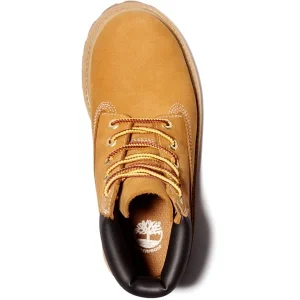 TIMBERLAND 6 IN PREMIUM WP BOOT JR YELLOW 23 14