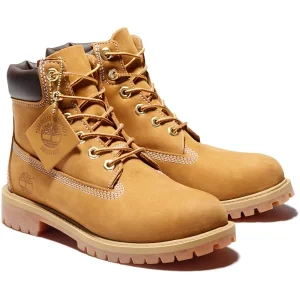 TIMBERLAND 6 IN PREMIUM WP BOOT JR YELLOW 23 18