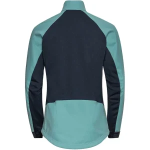 ODLO BRENSHOLMEN JACKET W REEF WATERS/DARK SAPPHIRE 23 6