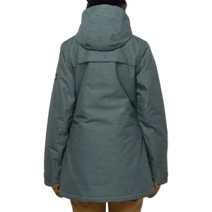 686 WMNS SPIRIT INSULATED JKT GOBLIN GREEN HEATHER 23 10