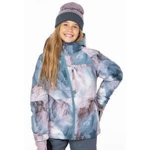 686 GIRLS HYDRA INSULATED JKT DUSTY ORCHID MARBLE 23 12