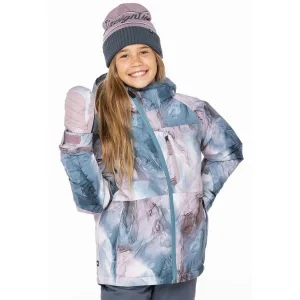 686 GIRLS HYDRA INSULATED JKT DUSTY ORCHID MARBLE 23 16