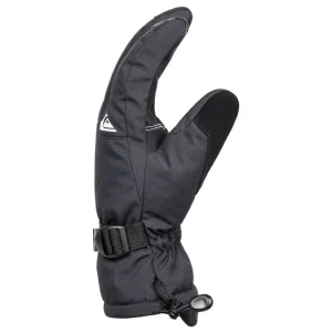 QUIKSILVER MISSION GLOVE TRUE BLACK 23 6