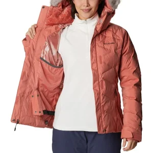 COLUMBIA LAY D DOWN II JKT DARK CORAL SHEE 23 12