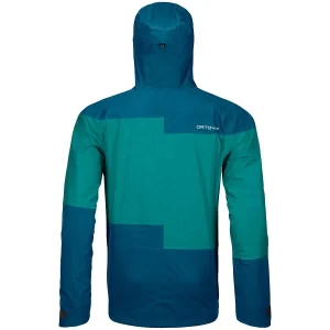 ORTOVOX 3L GUARDIAN SHELL JACKET M PETROL BLUE 23 6