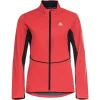 ODLO MARKENES JACKET W POPPY RED-BLACK 22 5