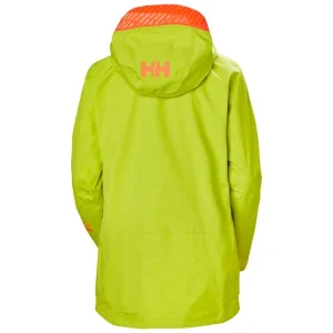 HELLY HANSEN W AURORA INFINITY SHELL JKT SWEET LIME 22 10