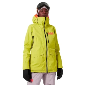 HELLY HANSEN W AURORA INFINITY SHELL JKT SWEET LIME 22 12