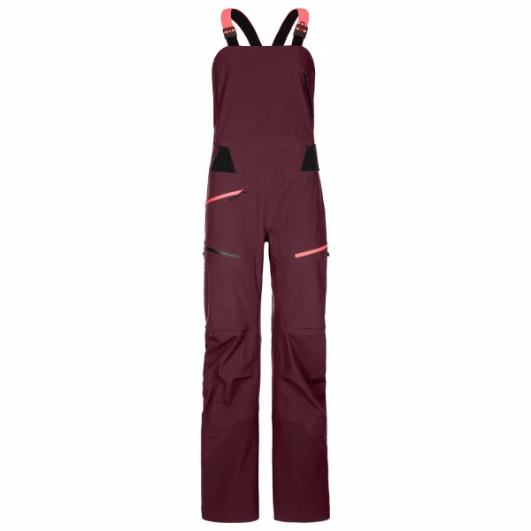 Ortovox – Women’s 3L Deep Shell Bib Pants – Pantalon De Ski 1